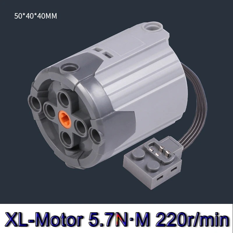 Technical Electronic Building Block MOC Refit Accessories Micro-motor RC Power Functions Parts Creative DIY Car Bricks Kids Toys - CADA BRICKS®