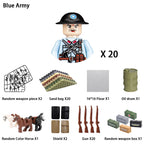 Military Building Blocks, Figures, Action Figures, Toys, Mini Dolls, Soldier Characters, Children's Toys, National Army Phalanx - CADA BRICKS®