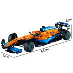 2025New Technology 1:8 F1 Formula Red Sport racing Model Building Block Mechanical Set Assembly Toy  For Children's Holiday Gift - CADA BRICKS®