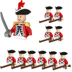 Blocchi da Costruzione Mini Militari Soldato Marina Imperiale WW2 Figure Pirati dei Caraibi Mattoncini Giocattoli Educativi per Ragazzi Regalo di Natale