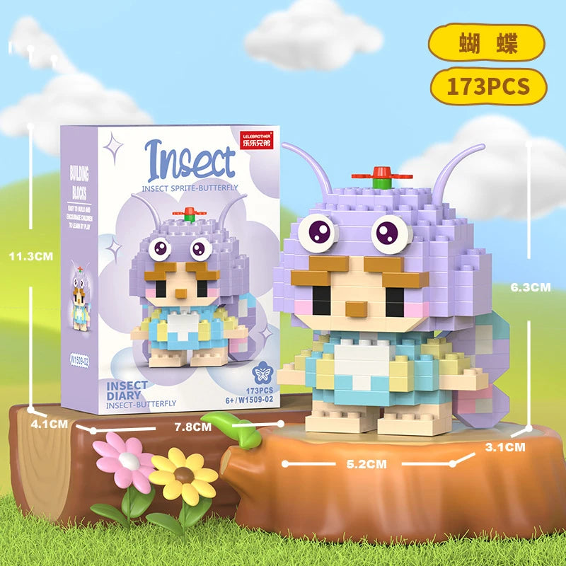 Cat Micro Diamond Small Particles Assembled Building Blocks Animals Mini Brock Building Construction Toys for Kids Boys  9 to 12 - CADA BRICKS®