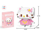 Disney LiLo Stitch Toys Building Blocks Pokeman Pikechu lega Anime Cartoon Character Model Building Blocks Toy for children Gift - CADA BRICKS®