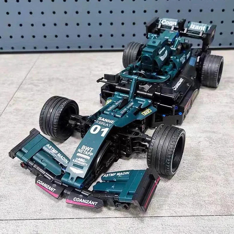 F1 Bricks Rc High-tech Building Blocks F1 Formula 1 Remote Control Super Racing Car ...