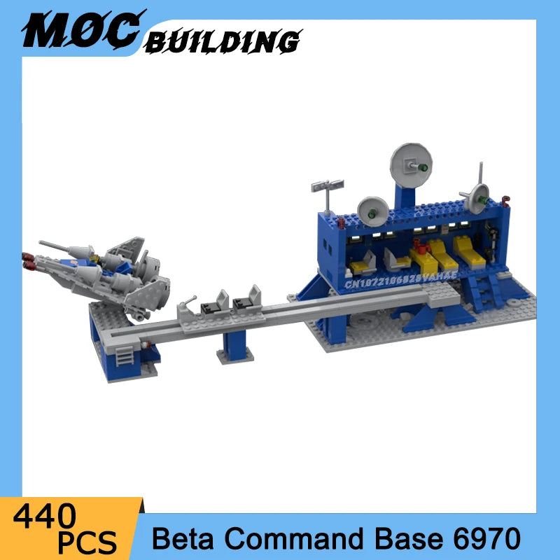 MOC Space Station Series Model Command Base Spacecraft Building Blocks Creative Exploration Educational Toy Assemble Bricks Gift