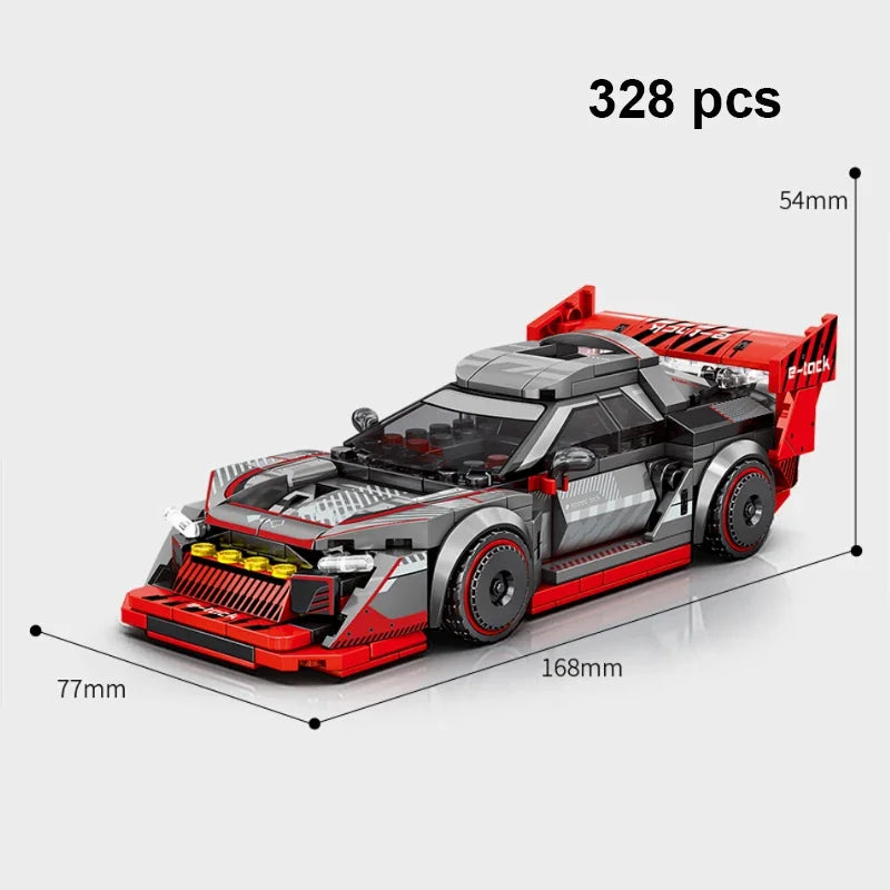 Moc Speed Champion Technical Car City Vehicle Racing Car Building Blocks Sports Car Garage Carro Rennau Voiture Creative Toys - CADA BRICKS®