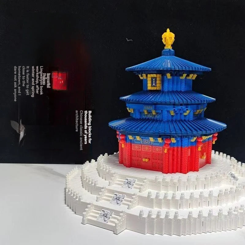 High-difficulty building castle puzzle assembly building blocks micro-grain building block toys - CADA BRICKS®