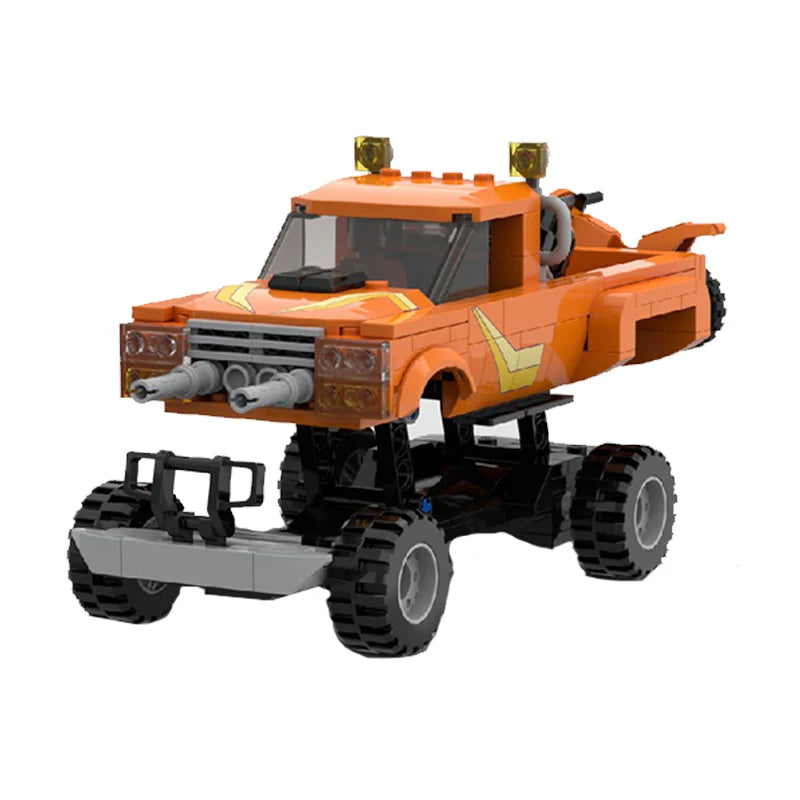 Popular Anime Car Model MOC Building Bricks Masked Special Vehicle Modular Technology Gifts Holiday Children Assemble Toy Suit - CADA BRICKS®