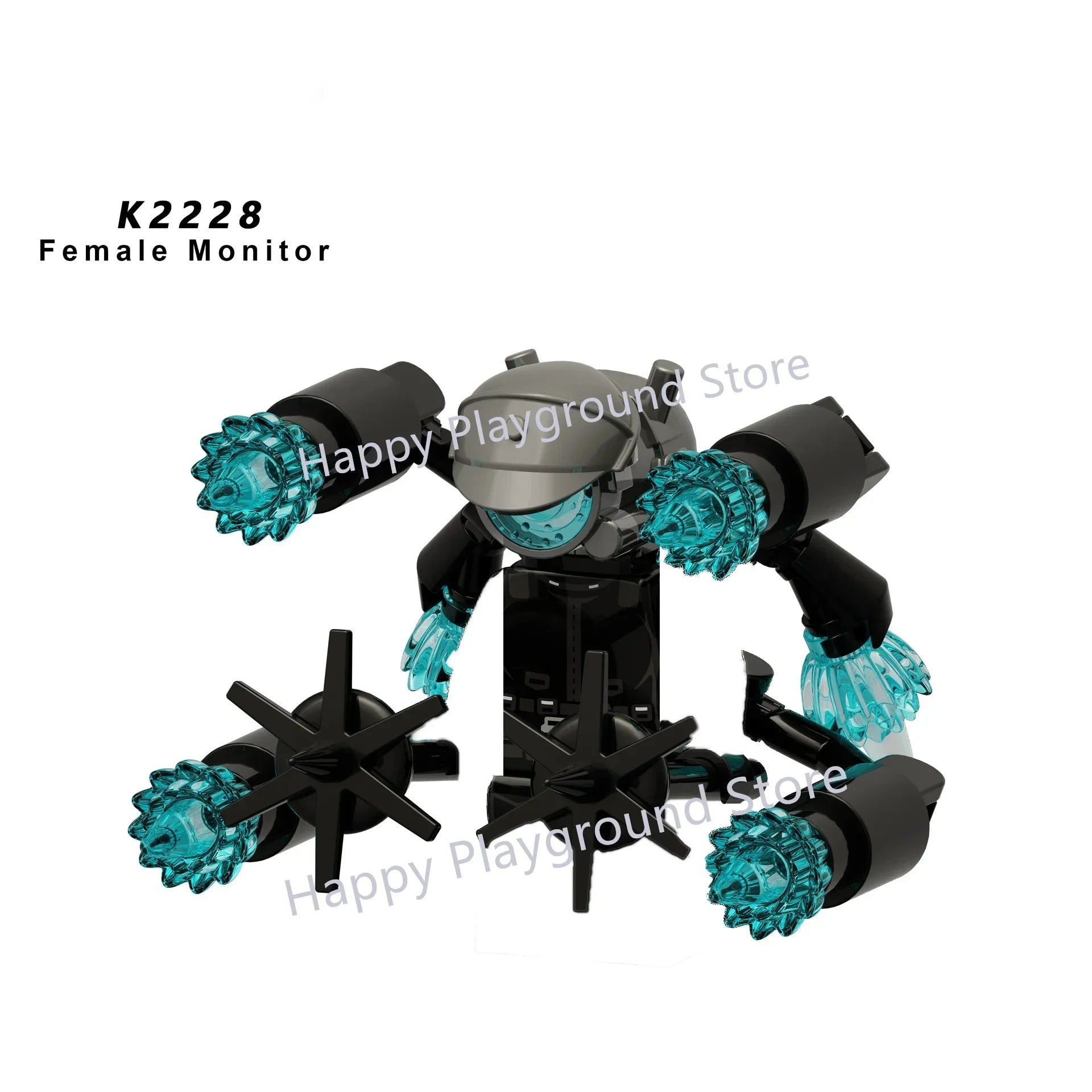 New KDL SWAT Skibidi Toilet Man Figures Anime Block Toys TvMan Titan Cameraman Speakerman Bricks Model Toy For Kid Birthday Gift - CADA BRICKS®