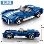 Speed Champions Series Racing Sports Vehiclea Technique Car Supercar Building Blocks Set Bricks Classic MOC Model Toys For Kids - CADA BRICKS®