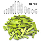 122pcs Thick Figures Bricks 12 Size DIY Building Blocks Educational Creative Size Compatible With 3001 Plastic Toys for Children - CADA BRICKS®