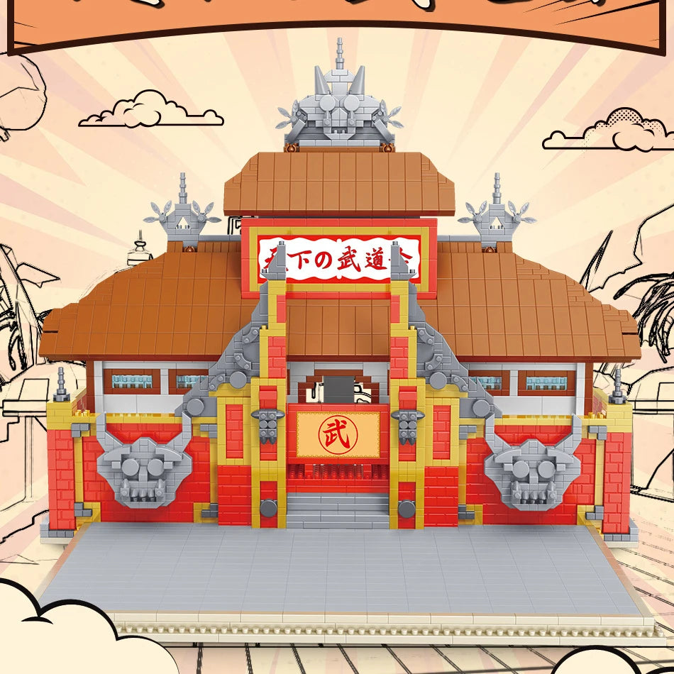 Japan Dragon Anime Tenkaichi Budokai Model Diamond Building Blocks Balls Cartoons Scene Architecture Bricks Toy Kids Adults Gift