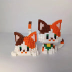 Dual Form Cat Shape Pet Series Model Micro Mini Building Blocks Toys Pocket-Sized Cuteness Pet Cat Display Decor Good For Girls - CADA BRICKS®