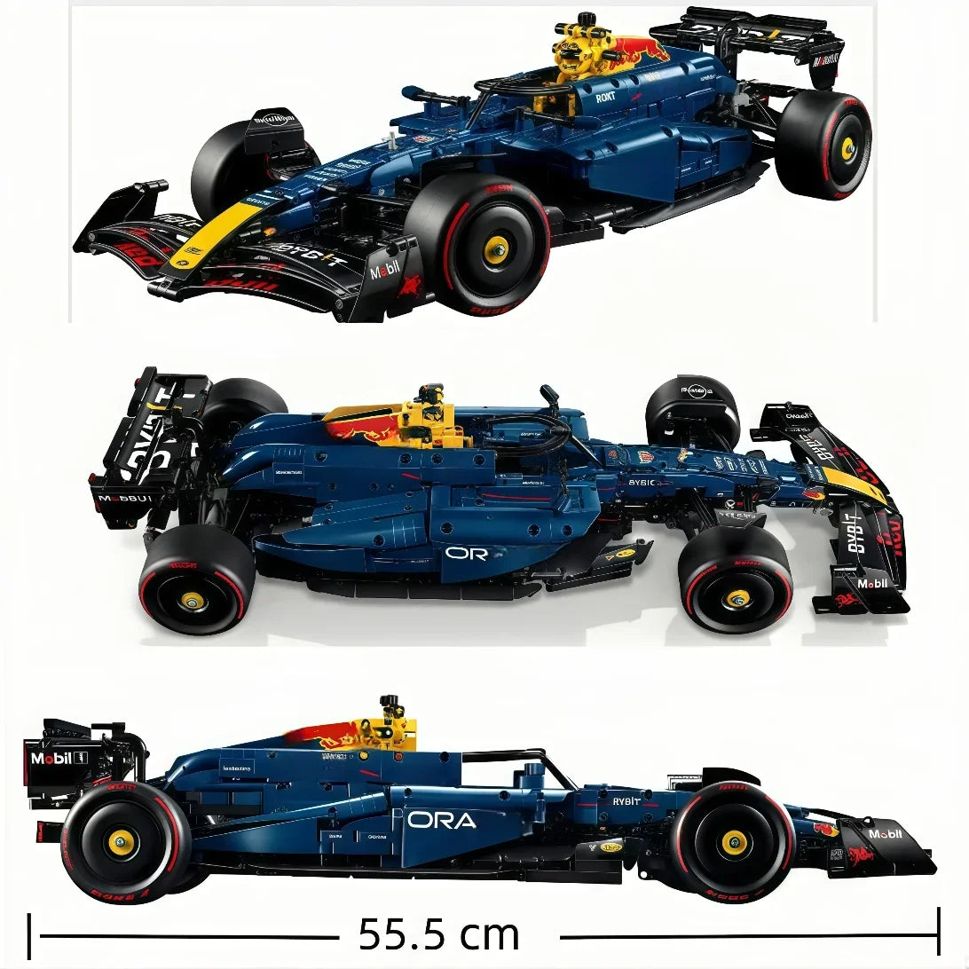 MINISO F1 Racing Series F1 W14 42171 Performance MCL Formula 42141 RB20 F1 42206 SF24 F1 42207 Supercar Model Christmas Gifts