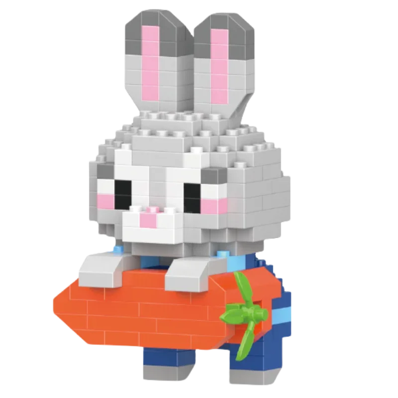 Disney Stitch Mickey Anime Anime Blocks Kuromi My Melody Diseney Cinnamoroll Mouse Building Blocks Doll Toy Kids Birthday Gift - CADA BRICKS®