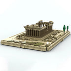 1513pcs MOC Ancient Architecture Series Parthenon Classical Temple Design DIY Model Building Blocks Birthday Toys Gift