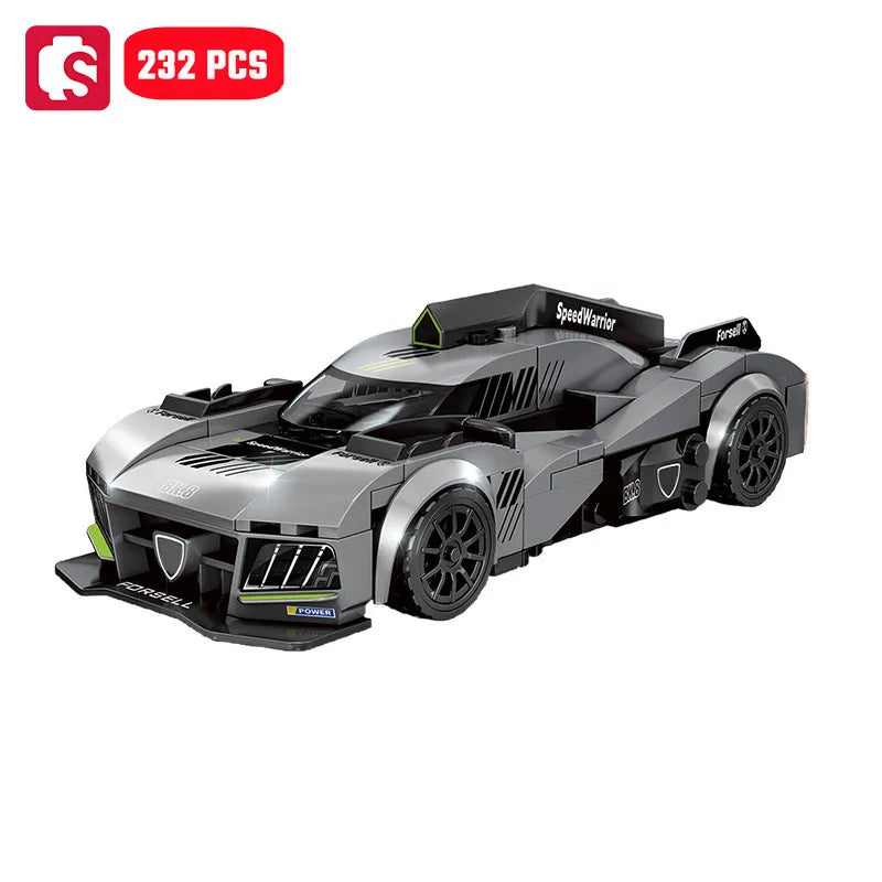 SEMBO BLOCK BK8 City Sports Car Racing Model Assembly Building Block Technology Supercar Vehicle Bricks Toys Boys Birthday Gifts - CADA BRICKS®