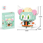 Disney LiLo Stitch Toys Building Blocks Pokeman Pikechu lega Anime Cartoon Character Model Building Blocks Toy for children Gift - CADA BRICKS®