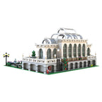 MOC Grand Botanic Palace Garden Building Blocks Fountain Square European Palace Garden Palace Bricks