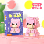 Cat Micro Diamond Small Particles Assembled Building Blocks Animals Mini Brock Building Construction Toys for Kids Boys  9 to 12 - CADA BRICKS®