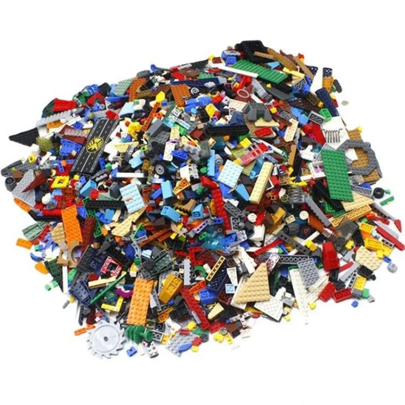1500g DIY MOC Random Assembly Building Blocks Bulk Basic Parts Classic Model Bricks Creative City Sets Kid Educational Toys Gift - CADA BRICKS®
