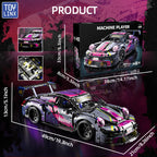 1611 PCS Sport Car Building Block Sets for Adults,1:10 Collectible Model Scale Engineering Toy Gifts for Boys Car no Box - CADA BRICKS®