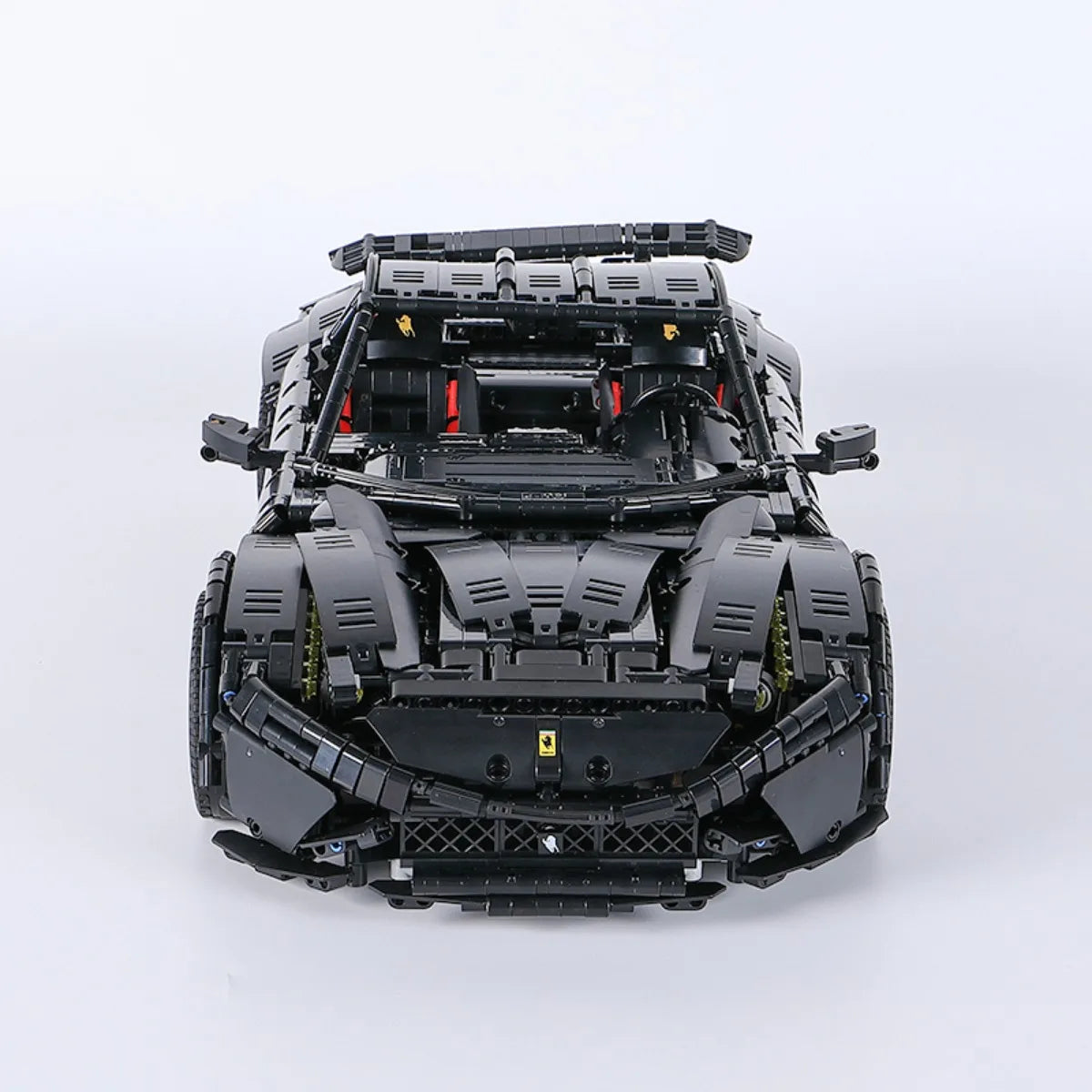 Super Racing Car F12 Model Building Blocks Classic Cars Black Knight 1:8 Size Assembly Set Bricks Technical Kid Toys For Gifts