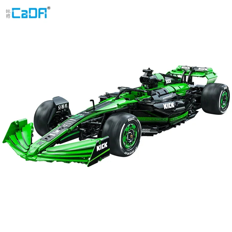 Cada 1:8 MOC Sauber F1 Team C44 Formel-1 F1 Racingbil Nummer 24 Sportsbil Byggeklosser City KICK Bilklosser Leker Gave