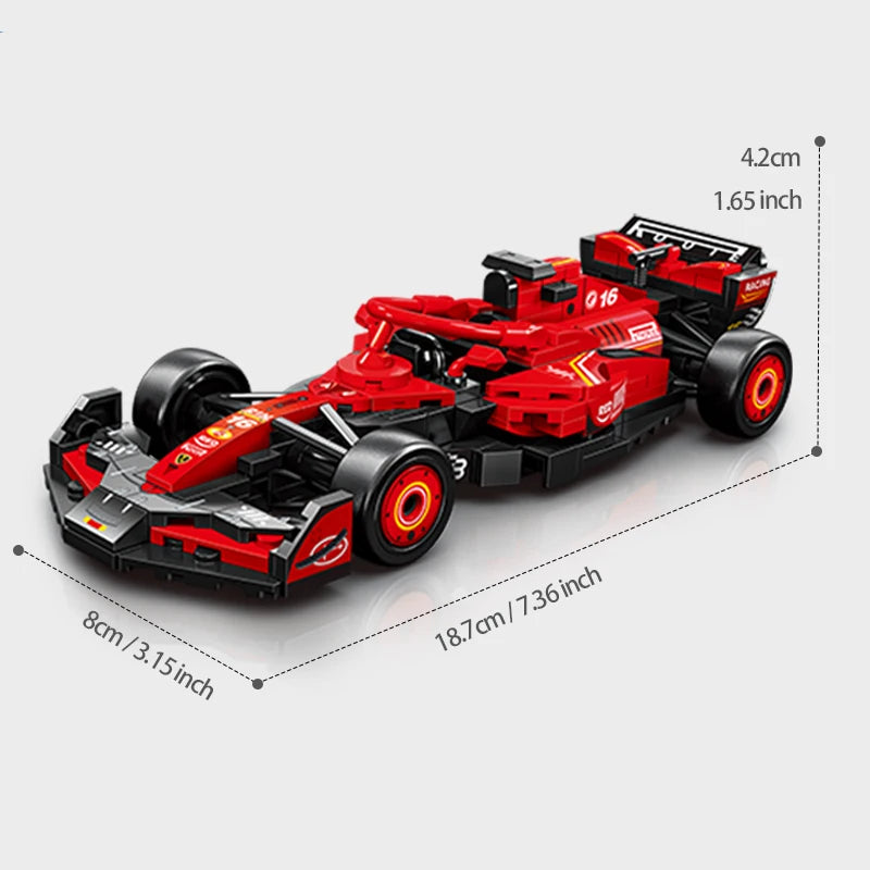 SEMBO BLOCK BK8 City Sports Car Racing Model Assembly Building Block Technology Supercar Vehicle Bricks Toys Boys Birthday Gifts - CADA BRICKS®