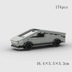 Electric Vehicle Model Car Bricks Expert Technical MOC Teslaed Model3 X S and Cybertruck Building Block Toys Best Birthday Gifts - CADA BRICKS®