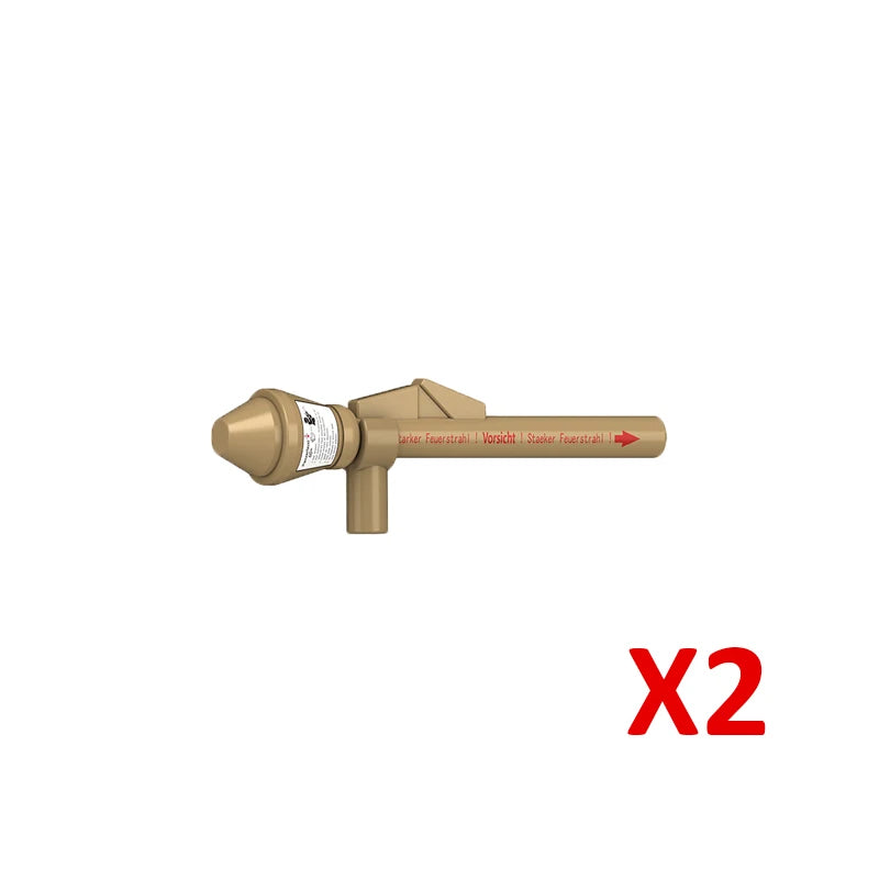 WW2 Militaire Duitse Wapen Bouwstenen Soldaten Actie Figuren Anti Tank Raketwerper IJzeren Vuist 60 MOC Speelgoed Bouwstenen N6001