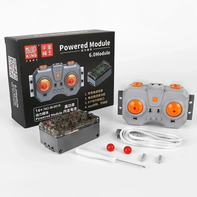 Technical Electronic Building Block MOC Refit Accessories Micro-motor RC Power Functions Parts Creative DIY Car Bricks Kids Toys - CADA BRICKS®