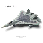 Modern Russian Air Force Sukhoi Su-57 Su-35 Military Fighter Model Assemble Copter Airplane Puzzle Building Block Assembly Toy