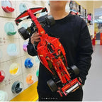 2025New Technology 1:8 F1 Formula Red Sport racing Model Building Block Mechanical Set Assembly Toy  For Children's Holiday Gift - CADA BRICKS®