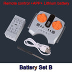 Technical Electronic Building Block MOC Refit Accessories Micro-motor RC Power Functions Parts Creative DIY Car Bricks Kids Toys - CADA BRICKS®