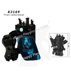 New KDL SWAT Skibidi Toilet Man Figures Anime Block Toys TvMan Titan Cameraman Speakerman Bricks Model Toy For Kid Birthday Gift - CADA BRICKS®