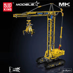 Mould King 17059 Technical Car Toys Remote Control Crawler Crane Model Compatible With 42042 Building Block Kids Christmas Gifts