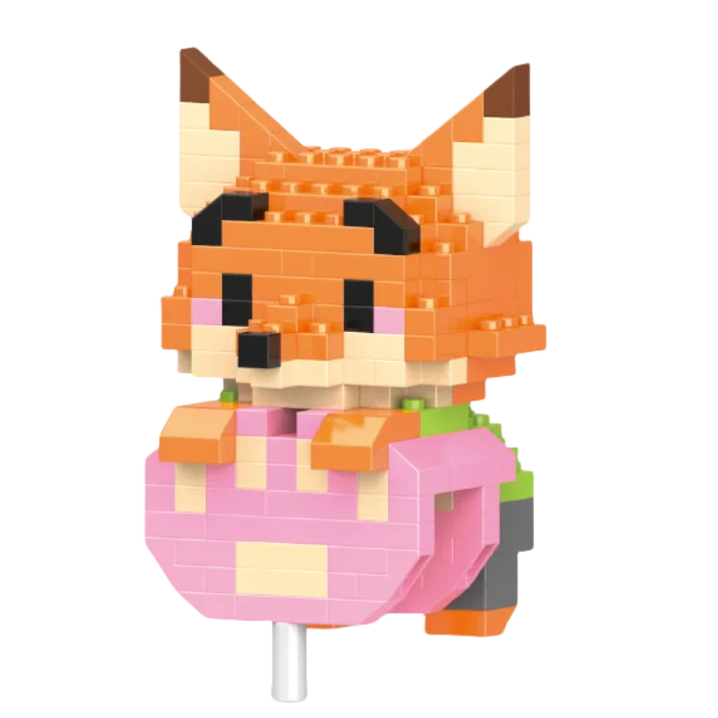 Disney Stitch Mickey Anime Anime Blocks Kuromi My Melody Diseney Cinnamoroll Mouse Building Blocks Doll Toy Kids Birthday Gift - CADA BRICKS®