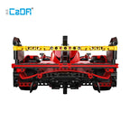 1518Pcs 1:10 Cada MOC City Remote Control Flame Racing Car Model Building Blocks RC V6 Sports Vehicle Bricks Toys Festival Gifts - CADA BRICKS®
