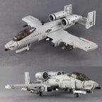 Hoogwaardige Militaire De A10 F35 Jachtvliegtuig Bouwstenen Doe-Het-Zelf WO2 Vliegtuig Bakstenen Speelgoed Cadeaus Voor Kinderen