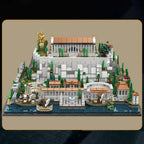 Creative Expert MOC 66034 Retro Temple Greece Acropolls in Athens Castle of Athens Model 1988PCS Building Blocks Brick Toys