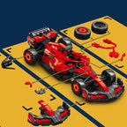 SEMBO BLOCK BK8 City Sports Car Racing Model Assembly Building Block Technology Supercar Vehicle Bricks Toys Boys Birthday Gifts - CADA BRICKS®