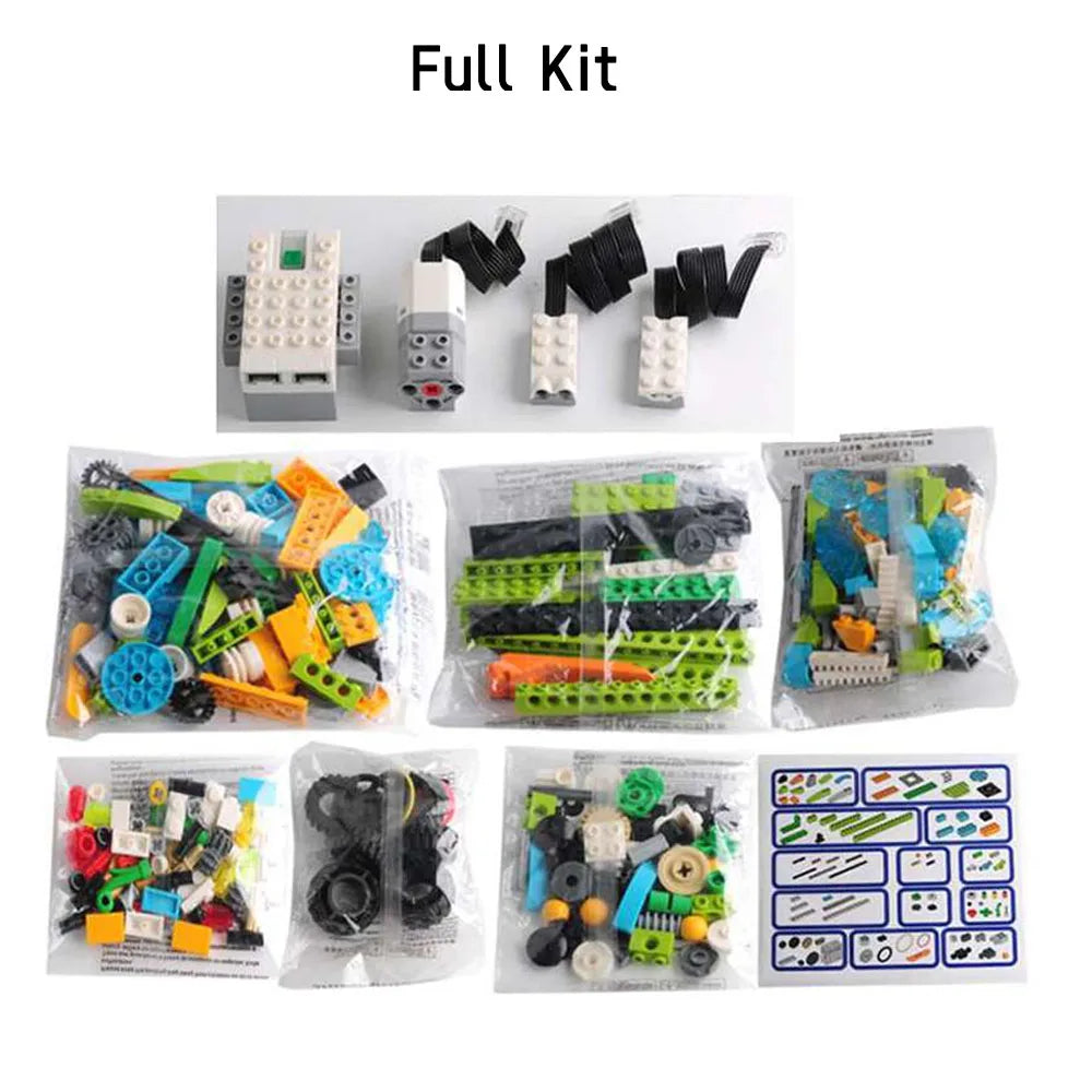 280PCS DIY Programing Robot Electronic Bricks Hub Motor Kit Compatible with Building Blocks We.Do 2.0 45300 Educational Robotics - CADA BRICKS®