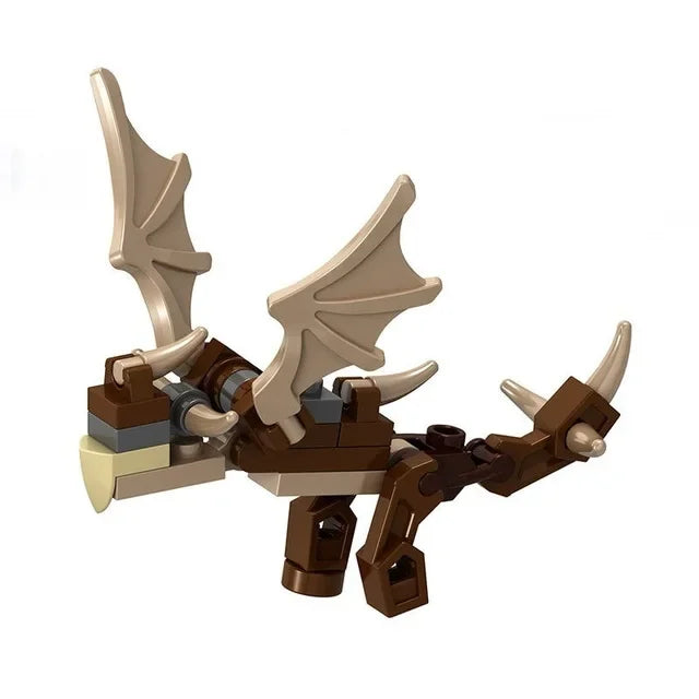 HOT Movie Series Space Wars Smaug Troll Dewback Rancor Jabba Big Size Beasts Bricks Building Anime Figures Toys for Kids Gift - CADA BRICKS®