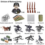 Military Building Blocks, Figures, Action Figures, Toys, Mini Dolls, Soldier Characters, Children's Toys, National Army Phalanx - CADA BRICKS®