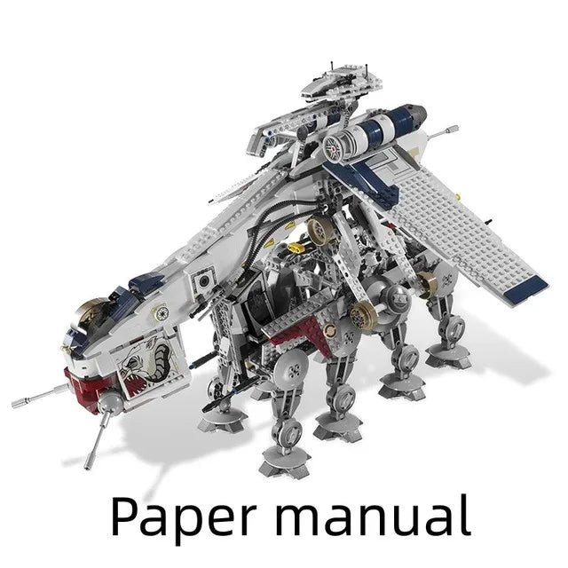 1788pcs  AT-OT  Dropiship Starifighter Space 05053 Model Building Blocks Toy Compatible With Brick