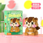Adults Animals Micro Particle Building Blocks Toy for Children 6 to 12 Years Old Boy Birthday Gift Dog Cat Mini Bricks Girl Toys - CADA BRICKS®