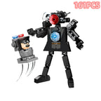 Pony War Mini Model Action Figure Kawaii Building Blocks Compatible Zoon Anime Cities Christmas Hallowmas Birthday Toys Gifts - CADA BRICKS®