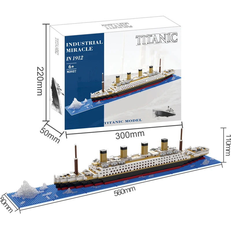 Who Building Blocks Model Titanic Building Blocks Models - Free Express Delivery โ Building ...