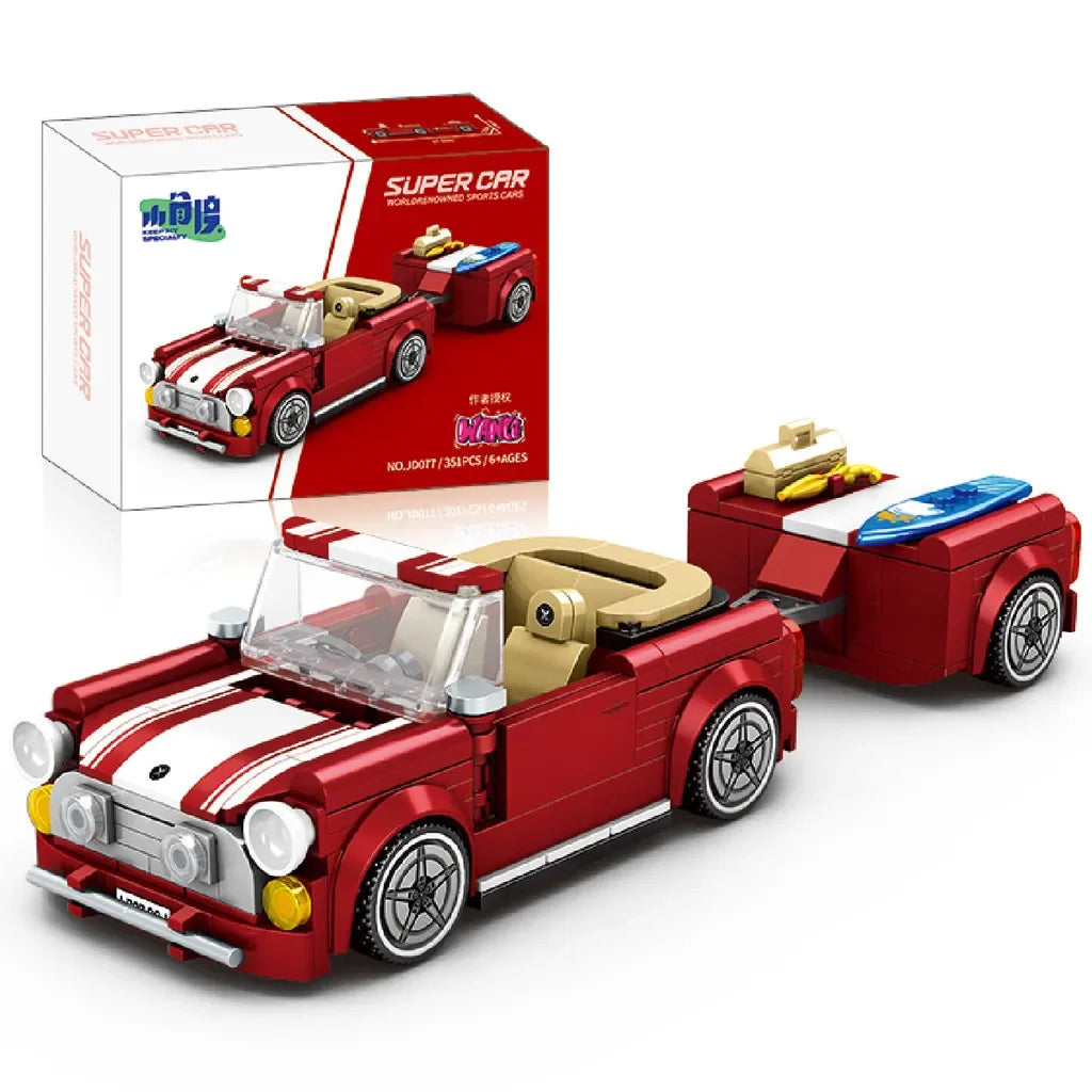 11 Types Speed Champions Car Hypercar Building Blocks MOC Construction Bricks Famous Sport Vehicle Toys Gift For Children Kids - CADA BRICKS®