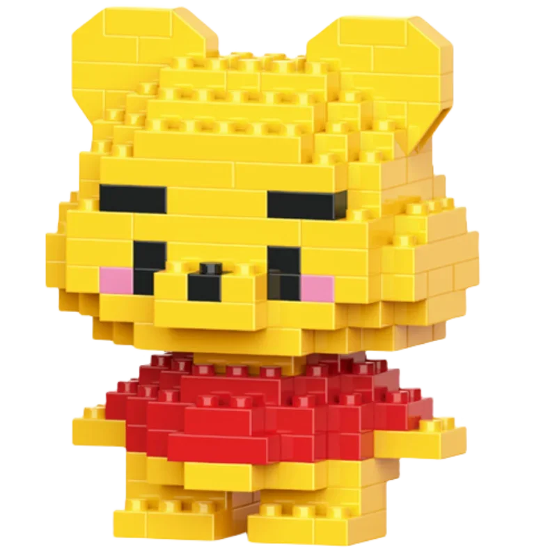 Disney Stitch Mickey Anime Anime Blocks Kuromi My Melody Diseney Cinnamoroll Mouse Building Blocks Doll Toy Kids Birthday Gift - CADA BRICKS®